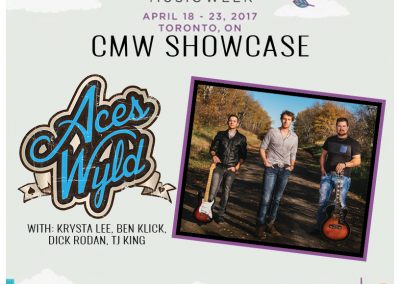 AcesWyld - Concert Poster