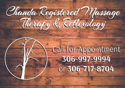 Chanda Massage - Lawn Sign