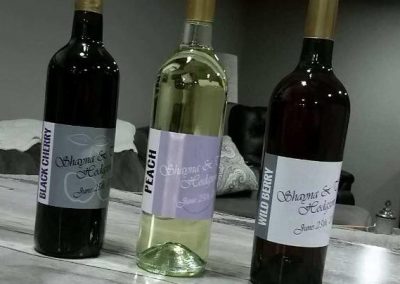 Colin Phipps - Wedding Wine Labels