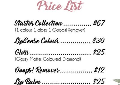 Fablicious Lips - Info Card 2