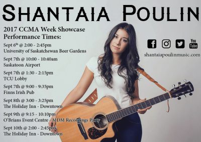 Shantaia Poulin - Promo Card