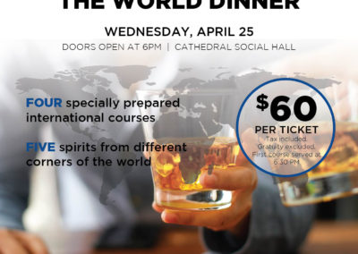 Cathedral Social Hall - Spirits Around World Poster