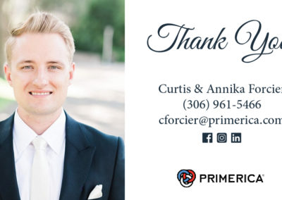 Curtis Forcier - Business Card Magnets