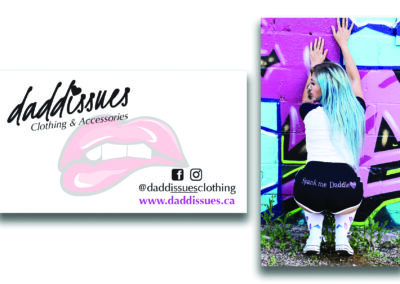 Daddissues Clothing - Business Cards