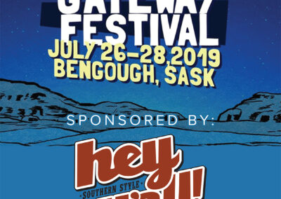 Gateway Music Festival - Giveaway Promo Poster