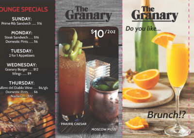 Granary - Tent Cards