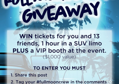 Xander Entertainment - Full Moon Party Giveaway